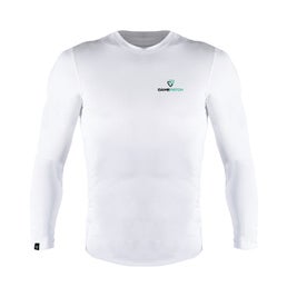 Gamepatch Long Sleeve Compression Shirt  (26) -  Pitk&auml;hihainen kompressiopaita - Valkoinen