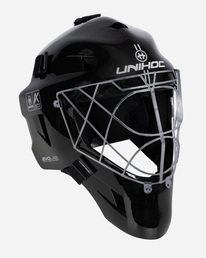 Unihoc Alpha Prime Evolab (26) Maalivahdin maski Musta-Hopea